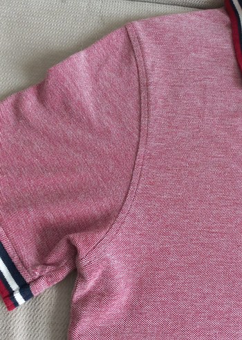 Jack jones pembe Pamuklu Polo Yaka Erkek Tişört - Görsel 5