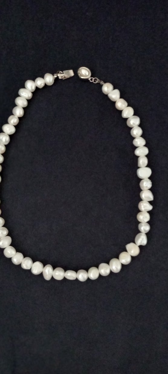 Gerçek inci kolye - Görsel 4