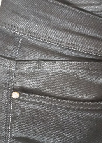 HATEMOĞLUSiyah Slim Fit Erkek Kot Pantolon 31/32 - Görsel 5