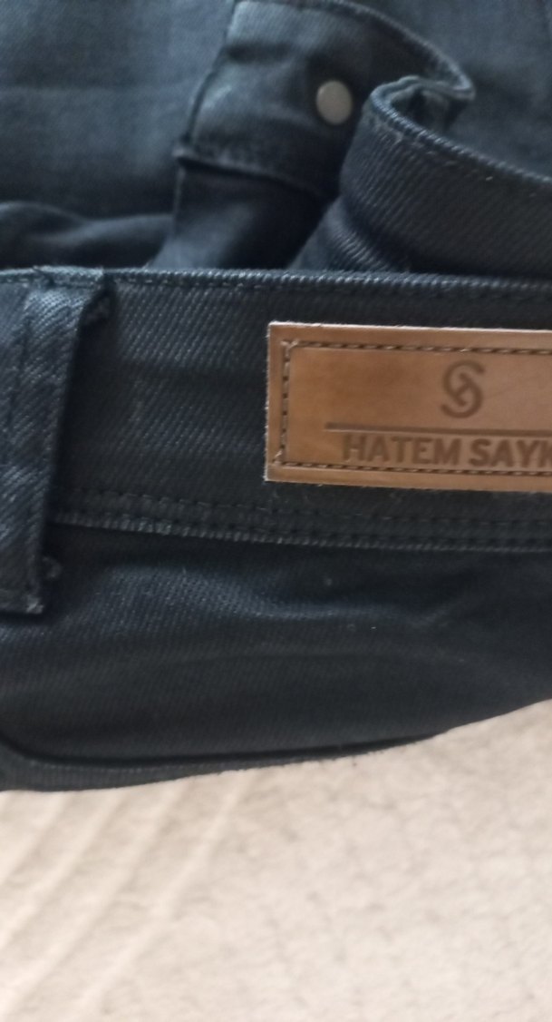 HATEMOĞLUSiyah Slim Fit Erkek Kot Pantolon 31/32 - Görsel 3