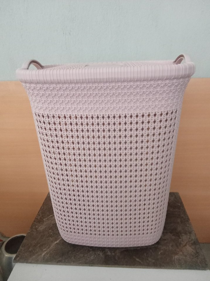 Pastel Pembe Saklama Sepeti - Görsel 3