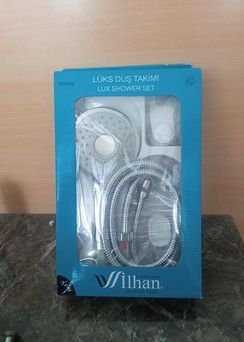 Gri Lüks Duş Seti - Görsel 6