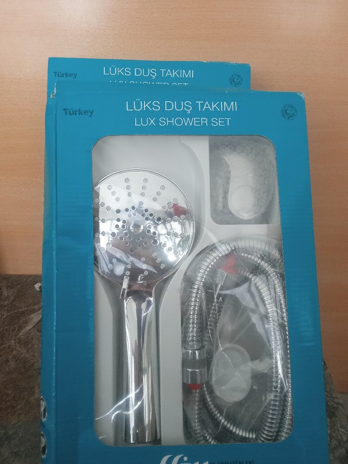 Gri Lüks Duş Seti - Görsel 3