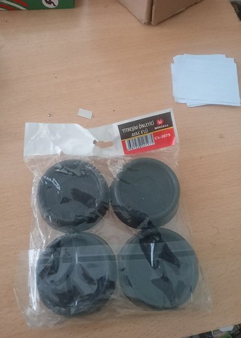 4'lü Siyah Titreşim Önleyici Ayak Seti - Görsel 2