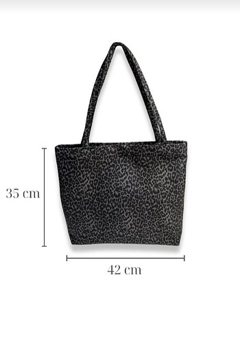 leopar Desenli Kadın Omuz Çantası - Görsel 2