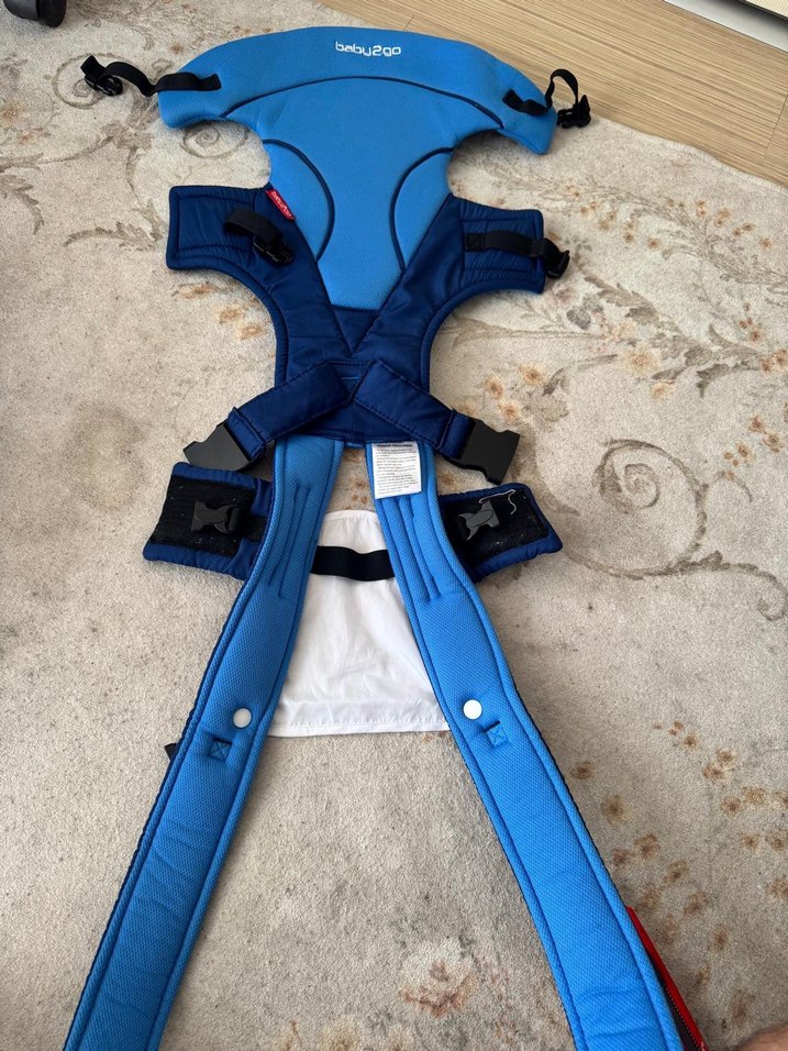 Koyu Mavi Bebek Taşıyıcı kanguru - Görsel 5