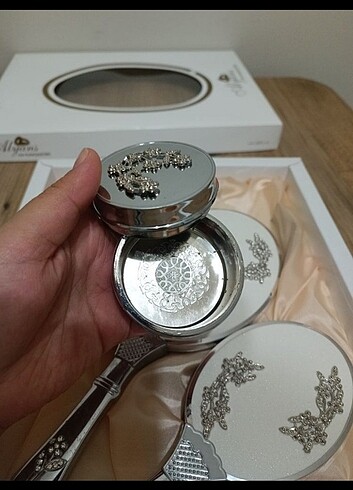 Çeyiz Tarak Ayna Seti - Görsel 6