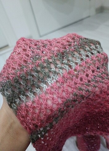 El İşi Örgü Atkı / Şal - Görsel 2