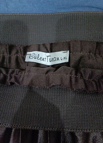 Pileli Kahverengi Etek - Görsel 2