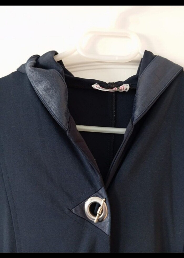 Uzun Trençkot / Pardesü / Mont / Tesettür Kap - Görsel 2