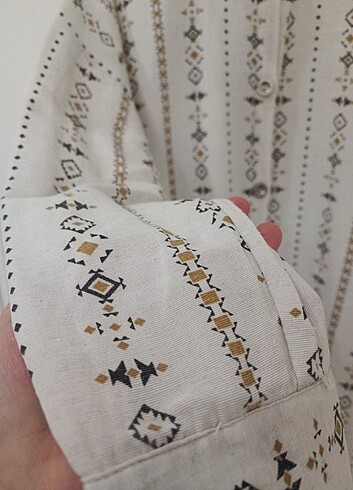 Keten Gömlek  - Görsel 3