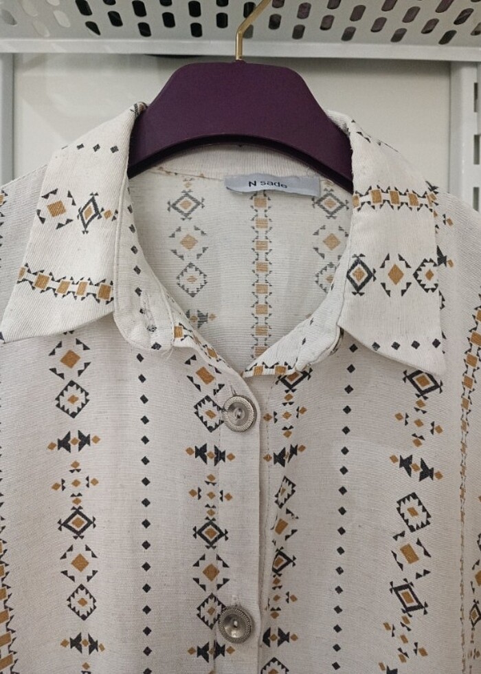 Keten Gömlek  - Görsel 4