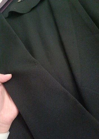 Kadın Siyah Uzun Kollu Ceket - Görsel 3