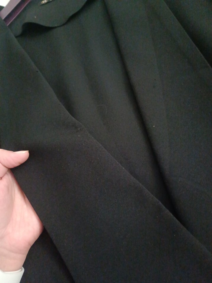 Kadın Siyah Uzun Kollu Ceket - Görsel 3