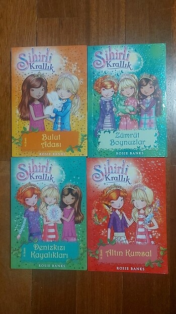 Sihirli Krallık serisinden 4 adet kitap