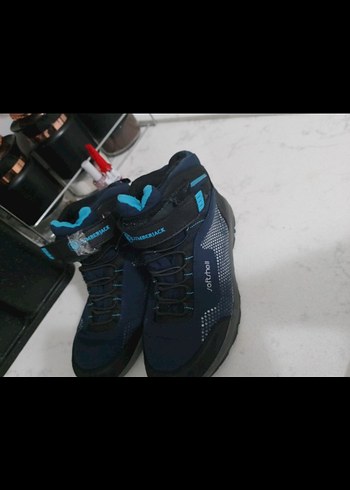 Lacivert Baskı Desenli Basketbol Ayakkabısı - Görsel 4