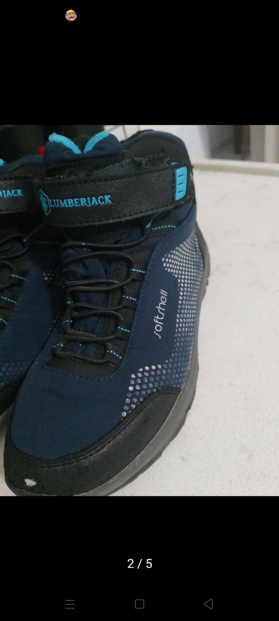 Lacivert Baskı Desenli Basketbol Ayakkabısı - Görsel 2