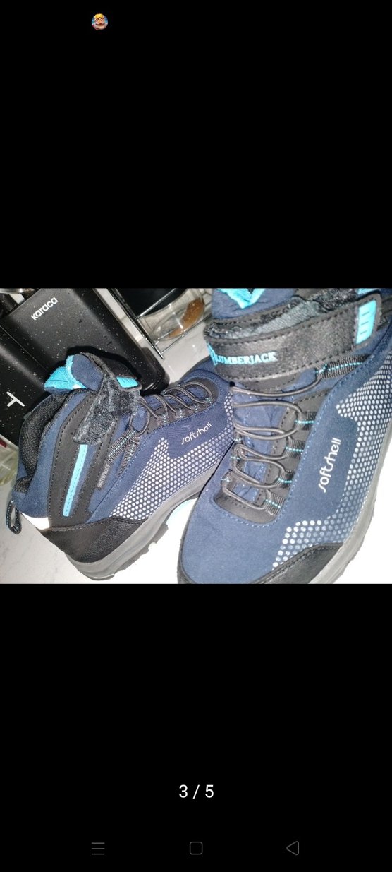 Lacivert Baskı Desenli Basketbol Ayakkabısı - Görsel 3