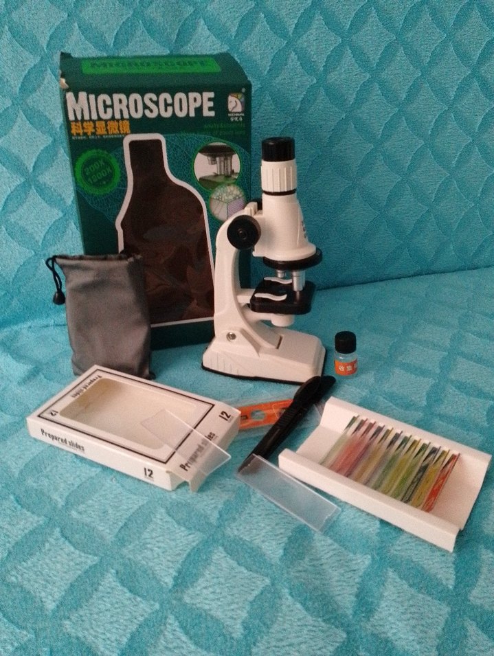 Beyaz Eğitim Mikroskobu Oyuncak Seti - Görsel 5