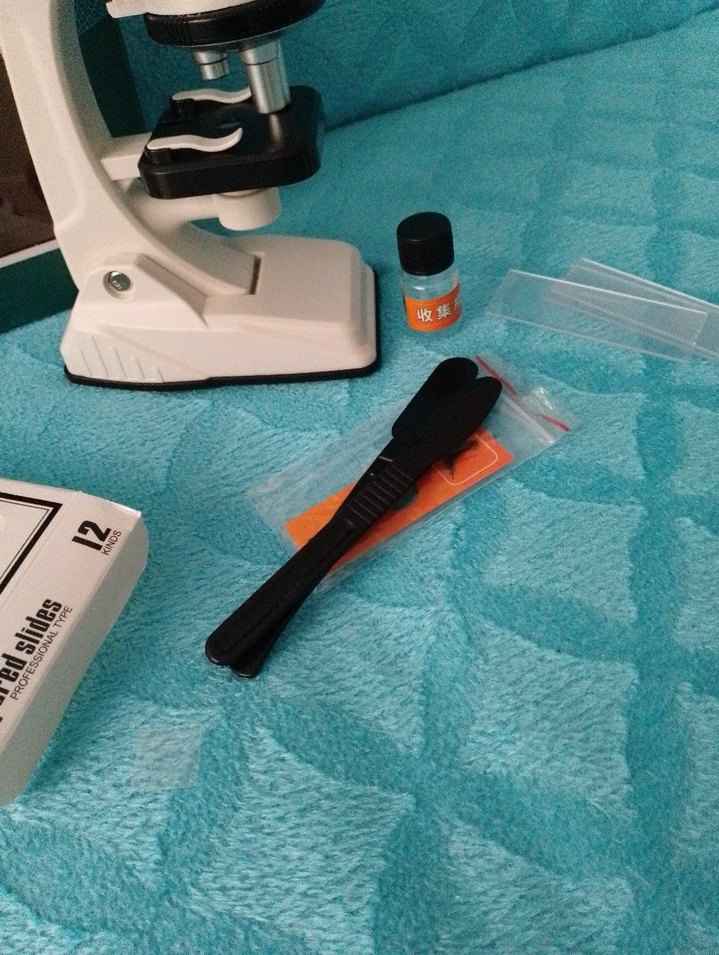 Beyaz Eğitim Mikroskobu Oyuncak Seti - Görsel 4