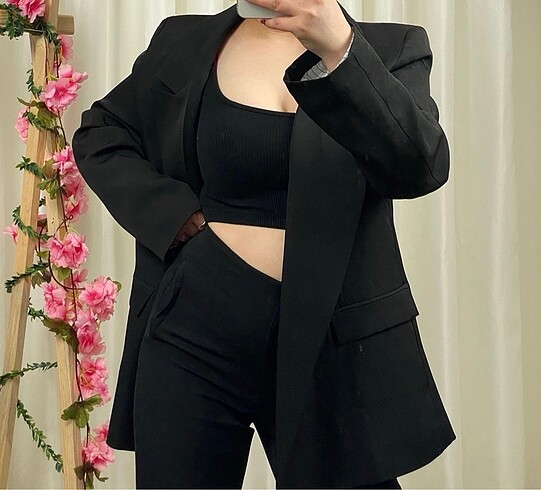 Blazer ceket pantolon takım