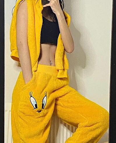 m Beden Tweety Pijama Takımı
