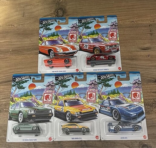 Japon Set 5 araç