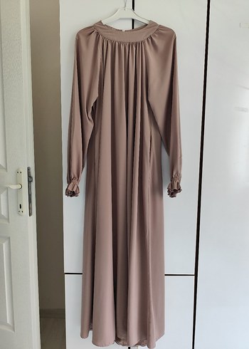 Diğer Bej renk uzun elbise