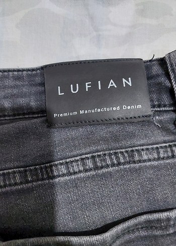 lufian Gri Erkek Kot Pantolon - Görsel 3