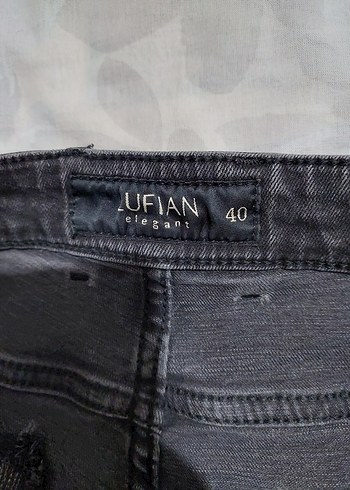 lufian Gri Erkek Kot Pantolon - Görsel 4