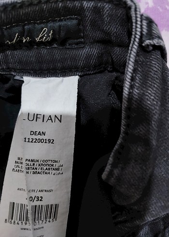 lufian Gri Erkek Kot Pantolon - Görsel 5