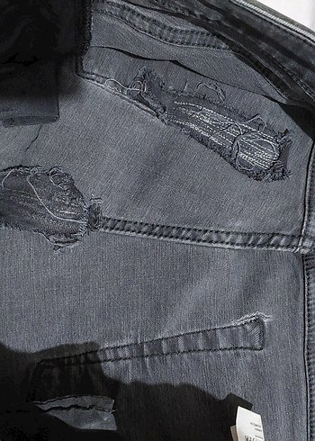 lufian Gri Erkek Kot Pantolon - Görsel 6