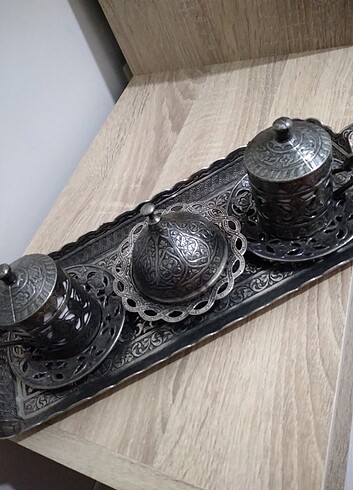 Kahve fincanı bakir 2 kisilik