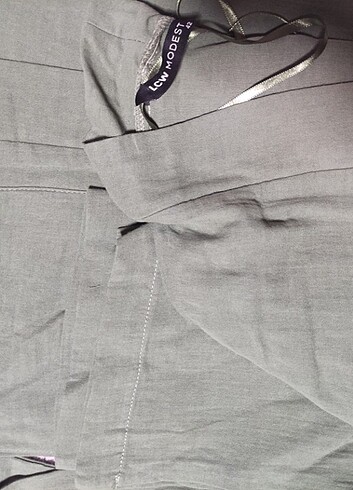 xl Beden Müslim kimono yelek hırka kuşaklı sıfır temiz LC Waikiki