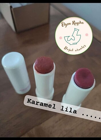 Karamel lila butterscoth kırmızı doğal el yapımı  - Görsel 3
