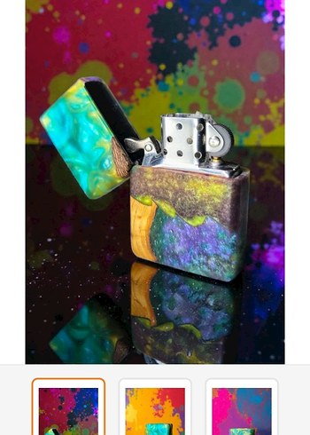 Dişbudak kök ceviz stabilize çakmak benzinli - Görsel 2