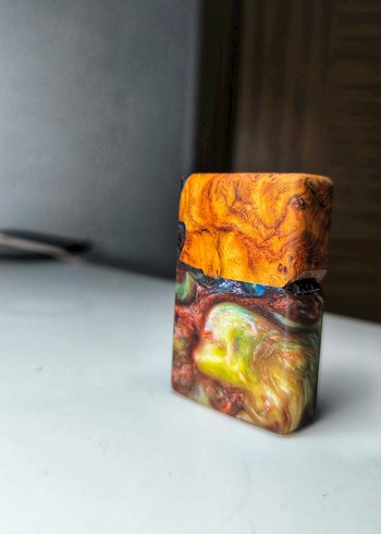 Dişbudak kök ceviz stabilize çakmak benzinli - Görsel 4