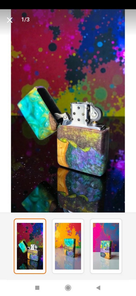 Dişbudak kök ceviz stabilize çakmak benzinli - Görsel 2