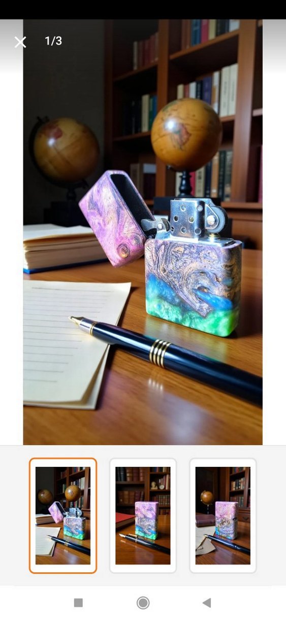 Dişbudak kök ceviz stabilize çakmak benzinli - Görsel 3