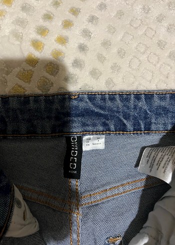 Kadın Mavi Denim Midi Boy Kot Pantolon - Görsel 3