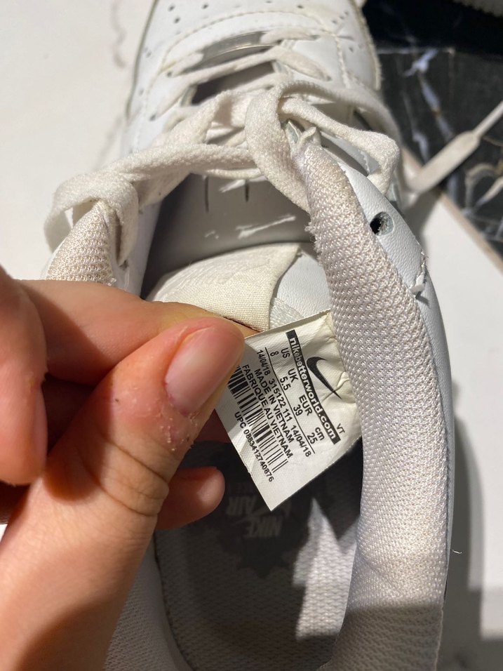 Beyaz Minimalist Kadın Spor Ayakkabı - Görsel 4