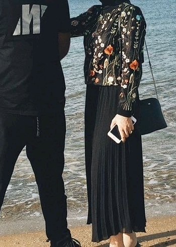 Nakışlı Bohem Kadın Ceket - Görsel 6