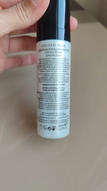 Beden Golden Rose Liquid glow illuminatör