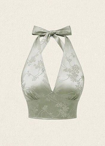 Mint saten bluz