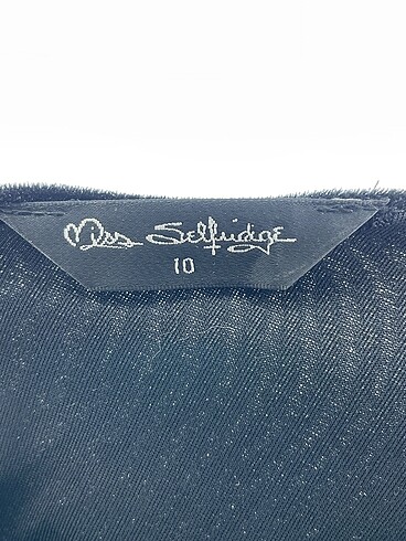 38 Beden siyah Renk Miss Selfridge Uzun Elbise %70 İndirimli.