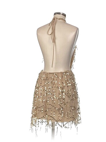 l Beden Vintage Love Kısa Elbise %70 İndirimli.