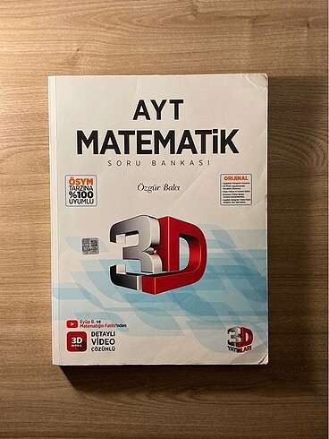 3D YAYINLARI AYT MATEMATİK