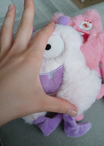 Beden Renk Piccolo Mondi Renkli Pembe Peluş Oyuncak Seti