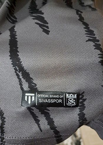 Adidas Sivas Spor orjinal Gri Baskılı Uzun Kollu Erkek Spor Tişörtü