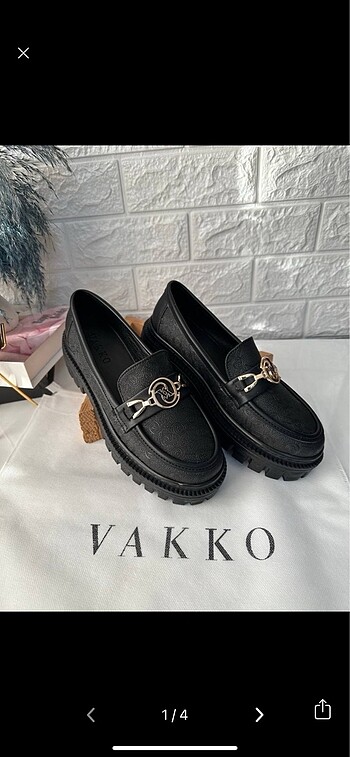 Vakko loafer 38 Numara